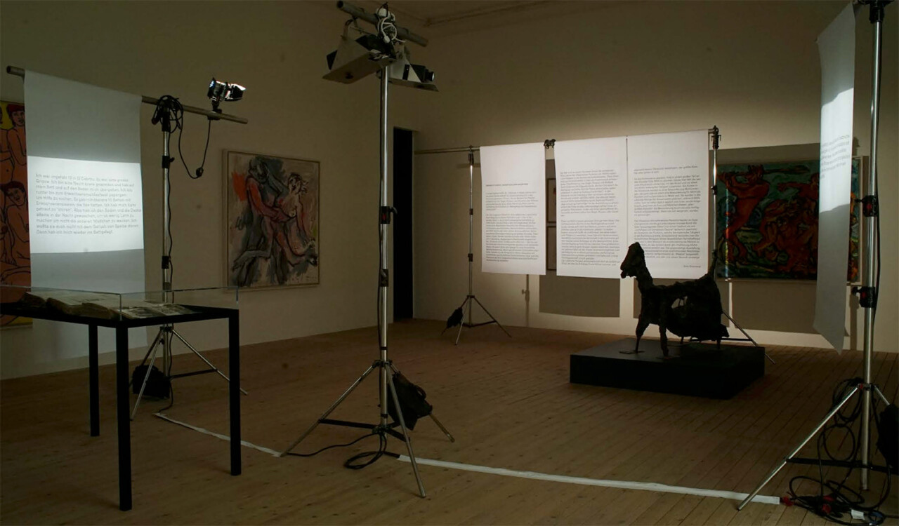 aboutmathilda.com — 001 Intervention in eine Ausstellung